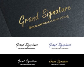 GRAND Signature invest entry by JBsign