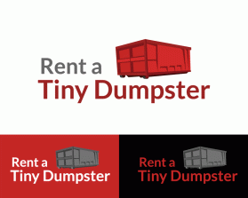 rent a tiny Dumpster entry by dsdezign