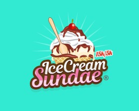 Ice Cream Sundae 15k/ 5k entry by FactoryMinion