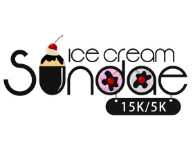 Logo Design entry 1470315 submitted by logo037 to the Logo Design for Ice Cream Sundae 15k/ 5k run by draplinj