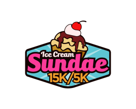 Winning entry: Ice Cream Sundae 15k/ 5k entry by logo037