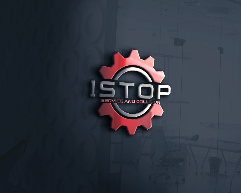 Logo Design for 1STOP SERVICE AND COLLISION