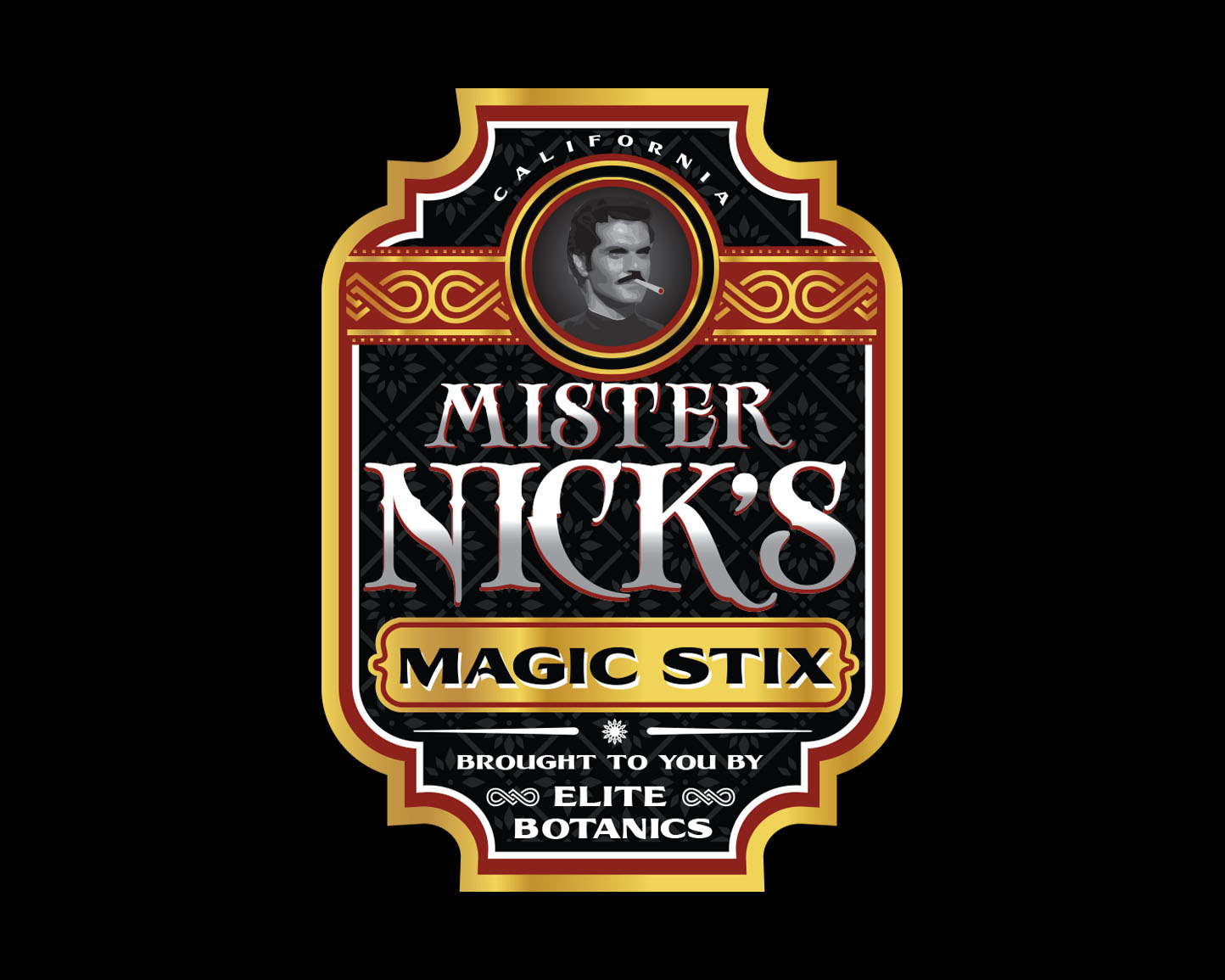 Logo Design for Mister Nick's Magic Stix