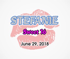 Stefanie&rsquo;s Sweet 16 entry by wongsanus