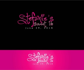 Stefanie&rsquo;s Sweet 16 entry by artidesign