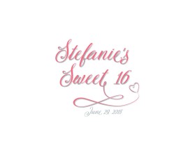 Stefanie&rsquo;s Sweet 16 entry by DAC Design