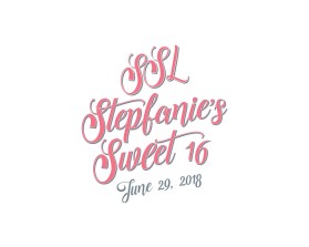 Stefanie&rsquo;s Sweet 16 entry by DAC Design
