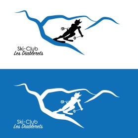 Winning entry: Ski-Club Les Diablerets entry by Tessdsign