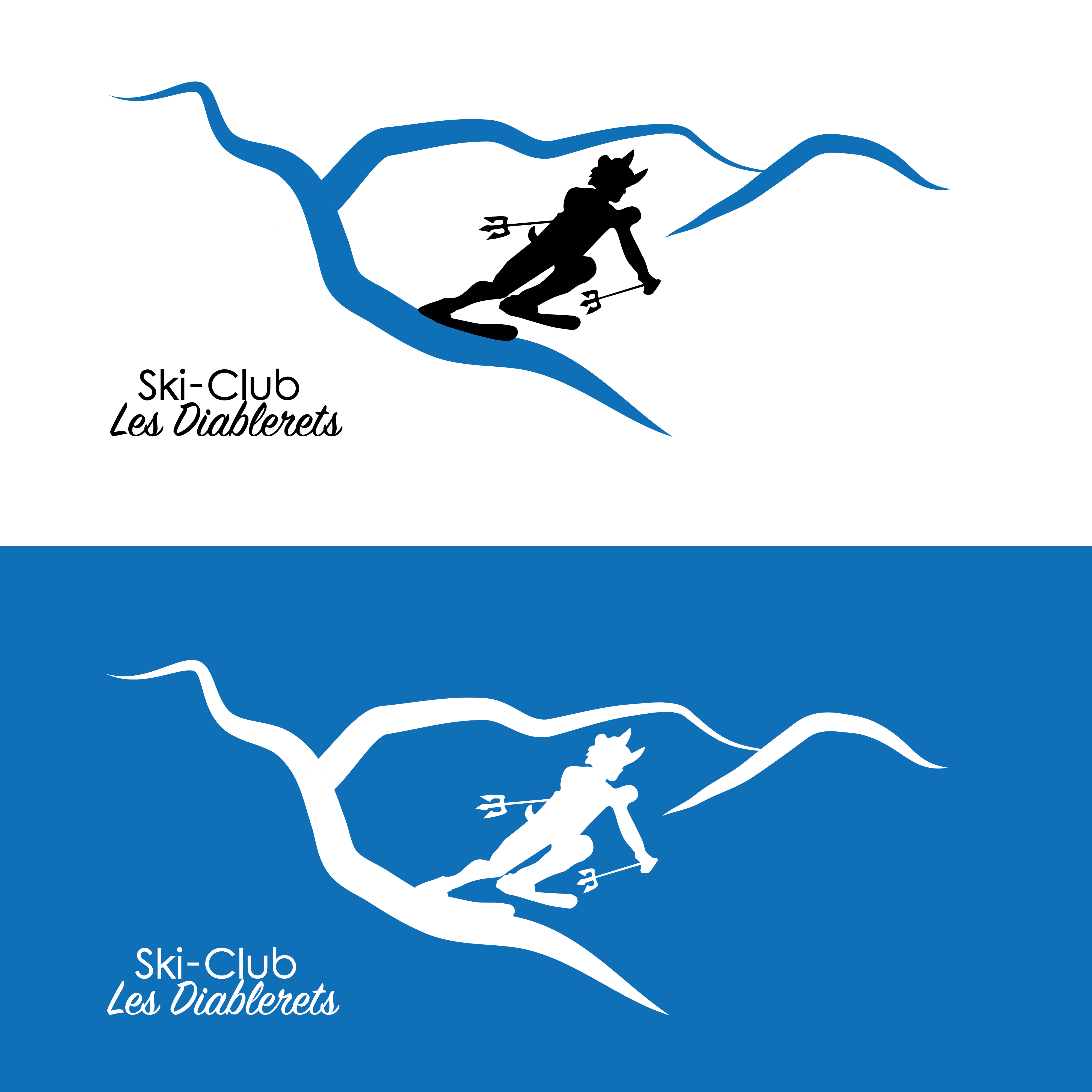 Logo Design for Ski-Club Les Diablerets