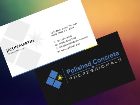 Polished Concrete Professionals entry by Being_Designer