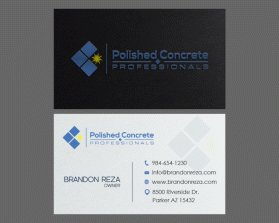 Polished Concrete Professionals entry by dsdezign