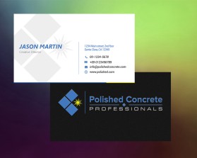 Polished Concrete Professionals entry by Being_Designer