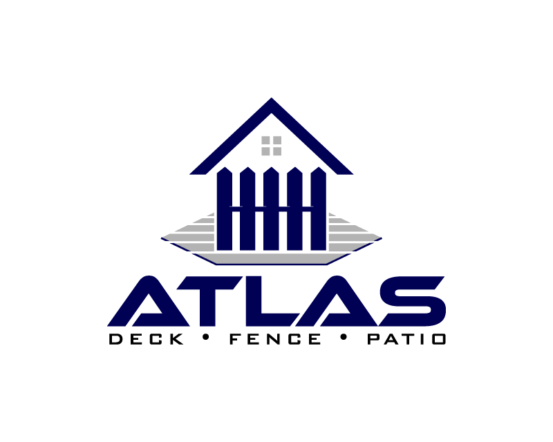 Logo Design for Atlas Deck, Fence & Patio
