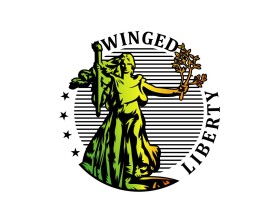 Winning entry: WingedLiberty entry by logo037