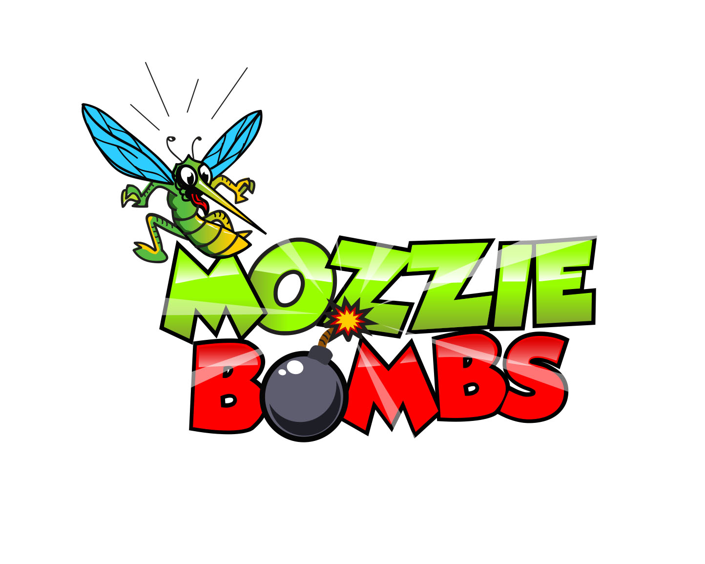 Logo Design for MOZZIE BOMBS