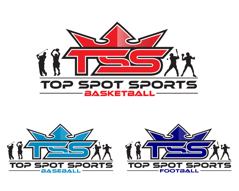 Logo Design for Top Spot Sports