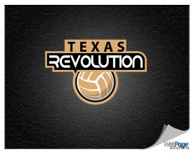 Texas Volleyball Revolution entry by webpagesol