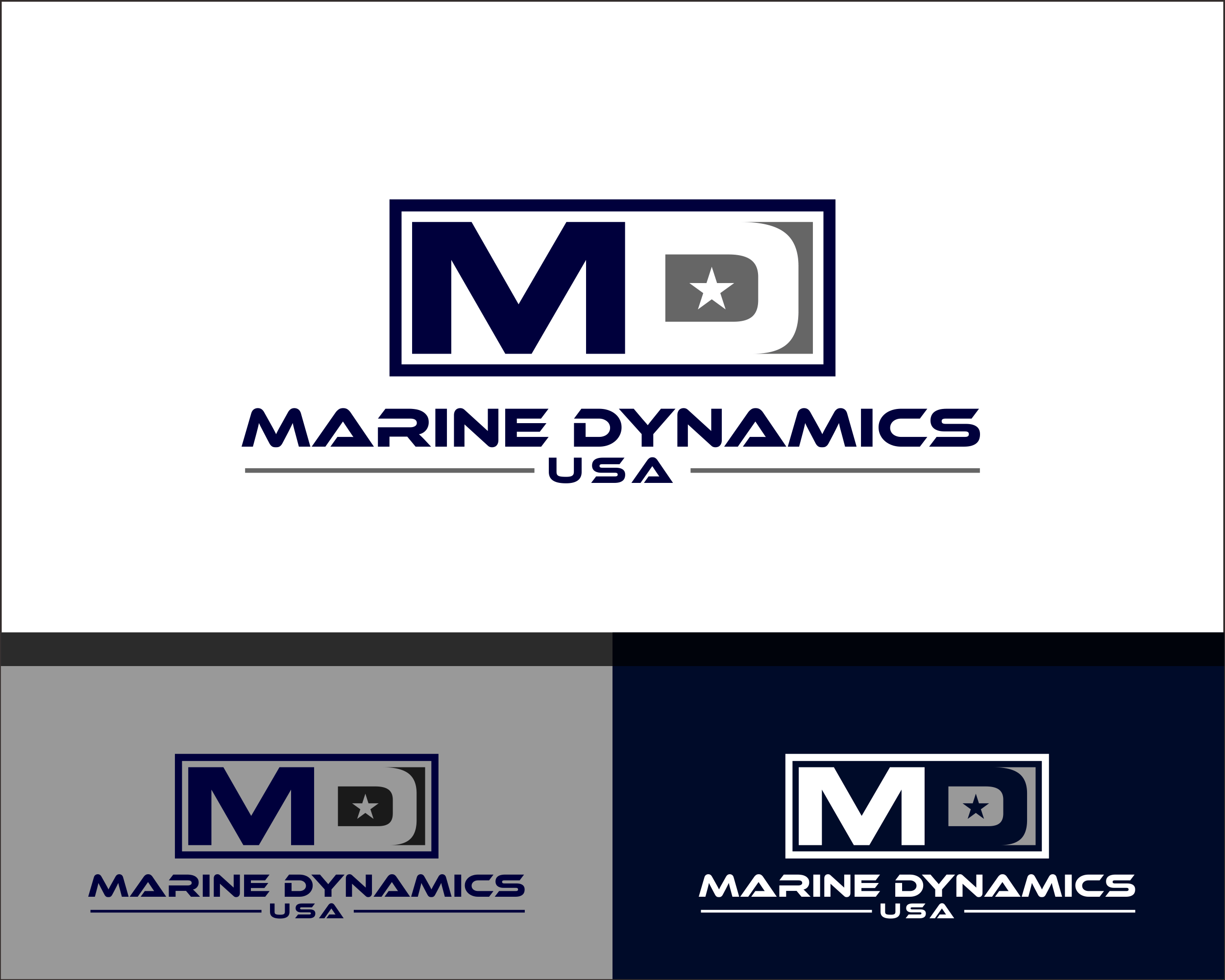 Logo Design for Marine Dynamics USA