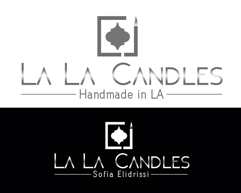 Logo Design for La La Candles