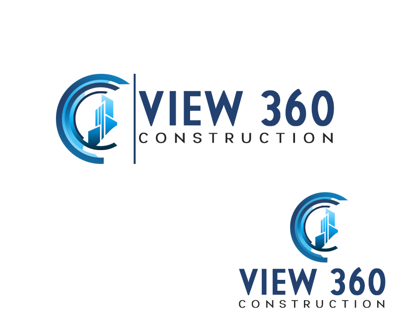 Logo Design for View 360 Construction 