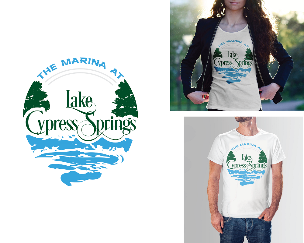 Graphic Design for The Marina at Lake Cypress Springs