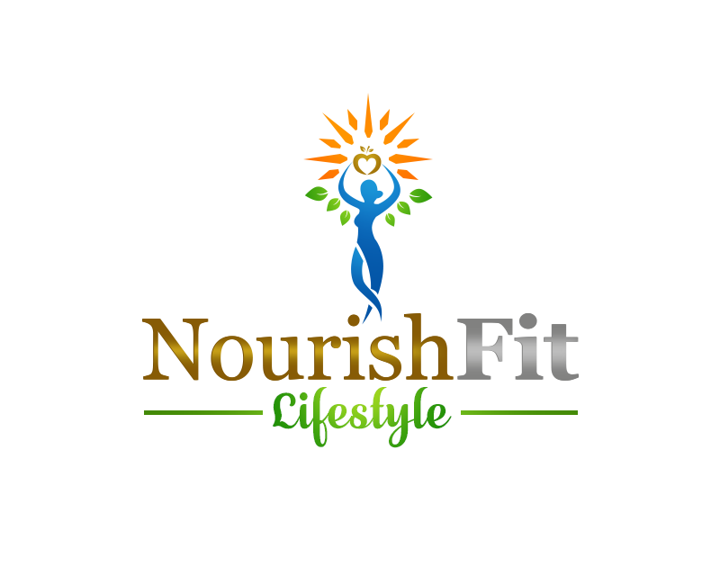 Logo Design for NourishFit Lifestyle
