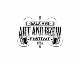 Logo Design entry 1509200 submitted by balsh to the Logo Design for Bala Ave Art and Brew Festival run by Cross Properties