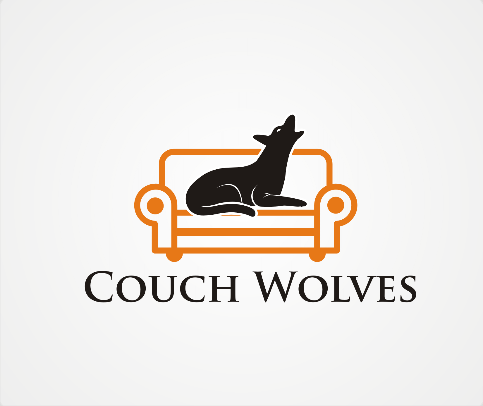 Logo Design for Couch Wolves
