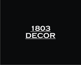 1803 Decor entry by El Tasador
