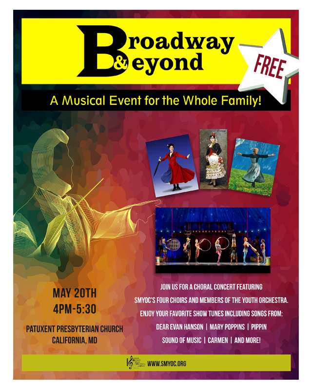 Graphic Design entry 1516701 submitted by k9ideas to the Graphic Design for Flyer for a Choral Concert featuring Broadway music run by kmuch