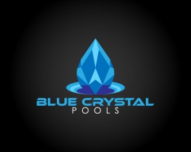 Winning entry: Blue Crystal Pools entry by jinko