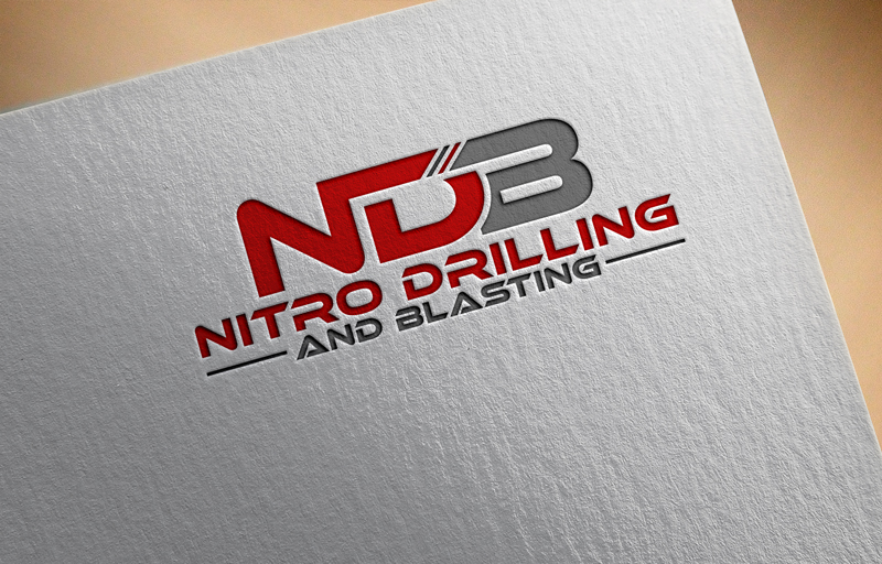 Logo Design for Nitro Drilling and Blasting 