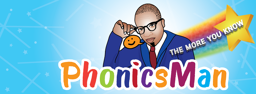 Graphic Design for PhonicsMan  Interactive Education