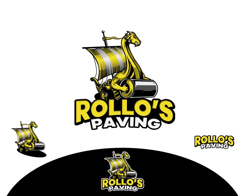 Logo Design for Rollo's Paving