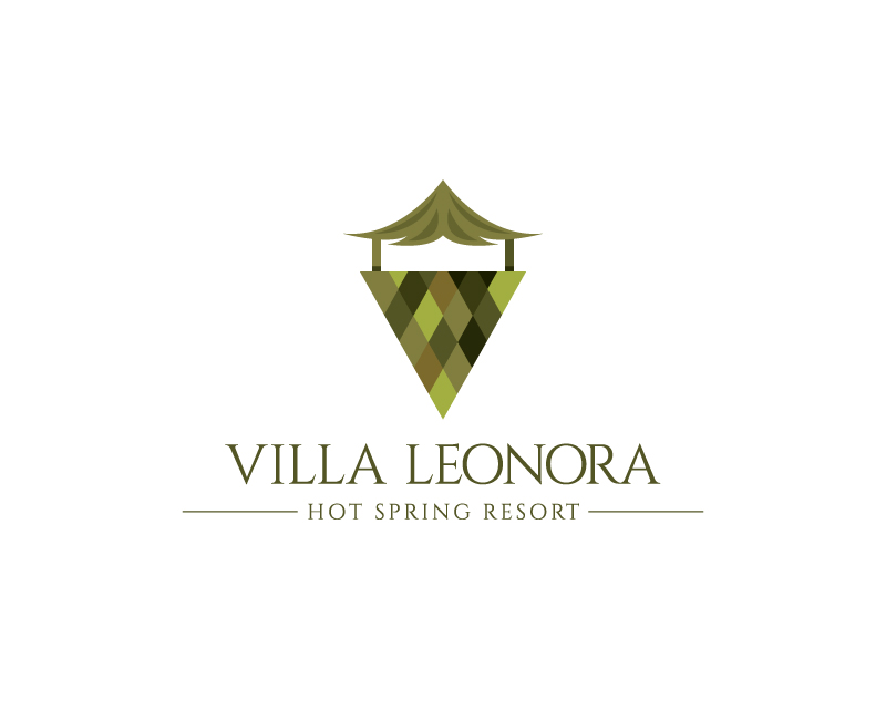 Logo Design for Villa Leonora Hot Spring Resort