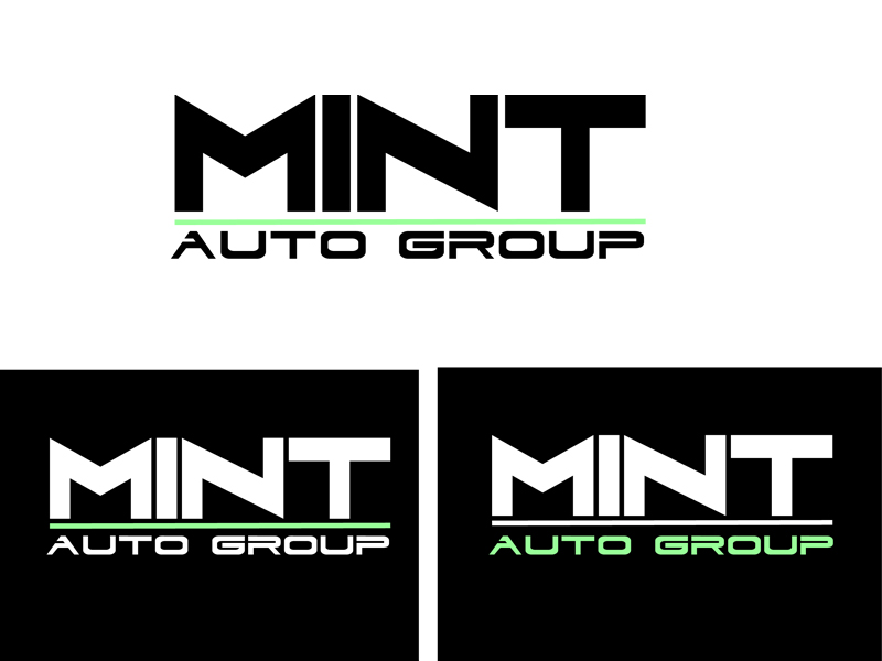 Logo Design for Mint Auto Group
