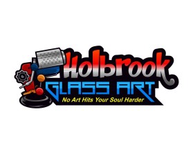Holbrook Glass Art entry by logo037