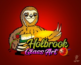 Holbrook Glass Art entry by logohype