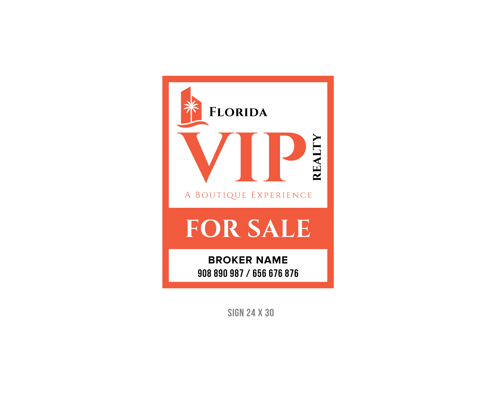 Logo Design for Florida VIP Realty