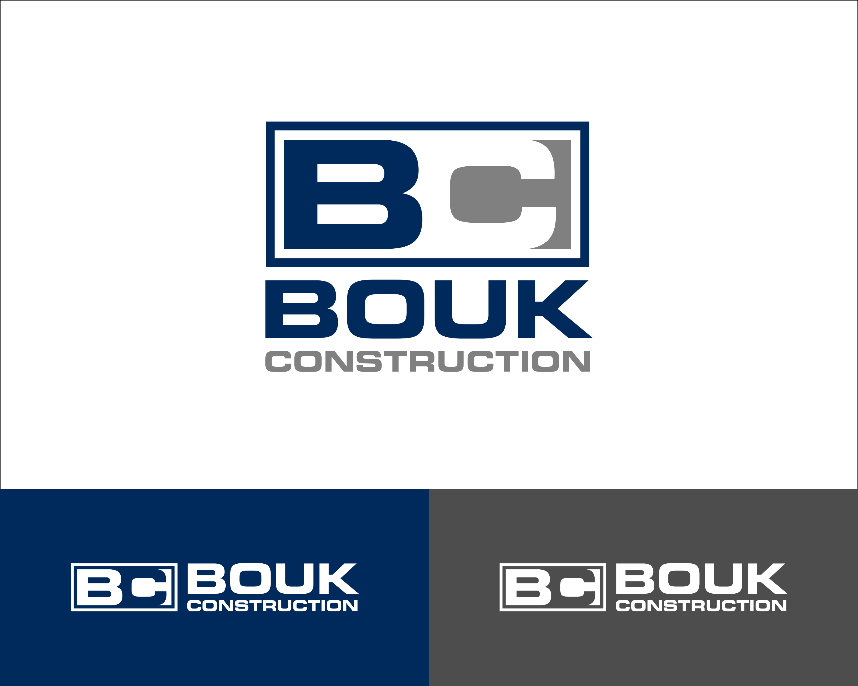 Logo Design for Bouk Construction