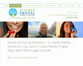 ST LUKE'S DENTAL entry by dsdezign