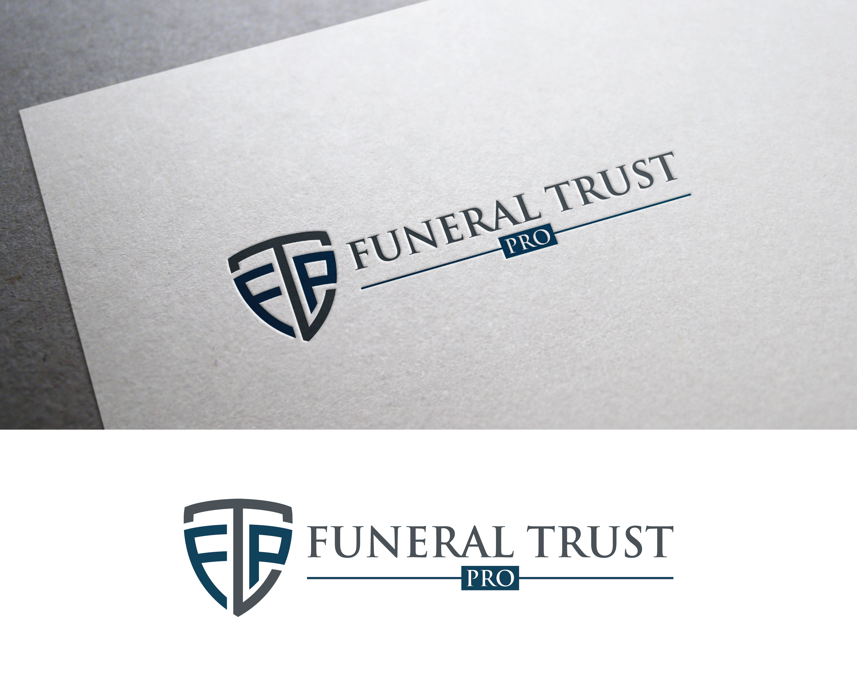 Logo Design for Funeral Trust Pro