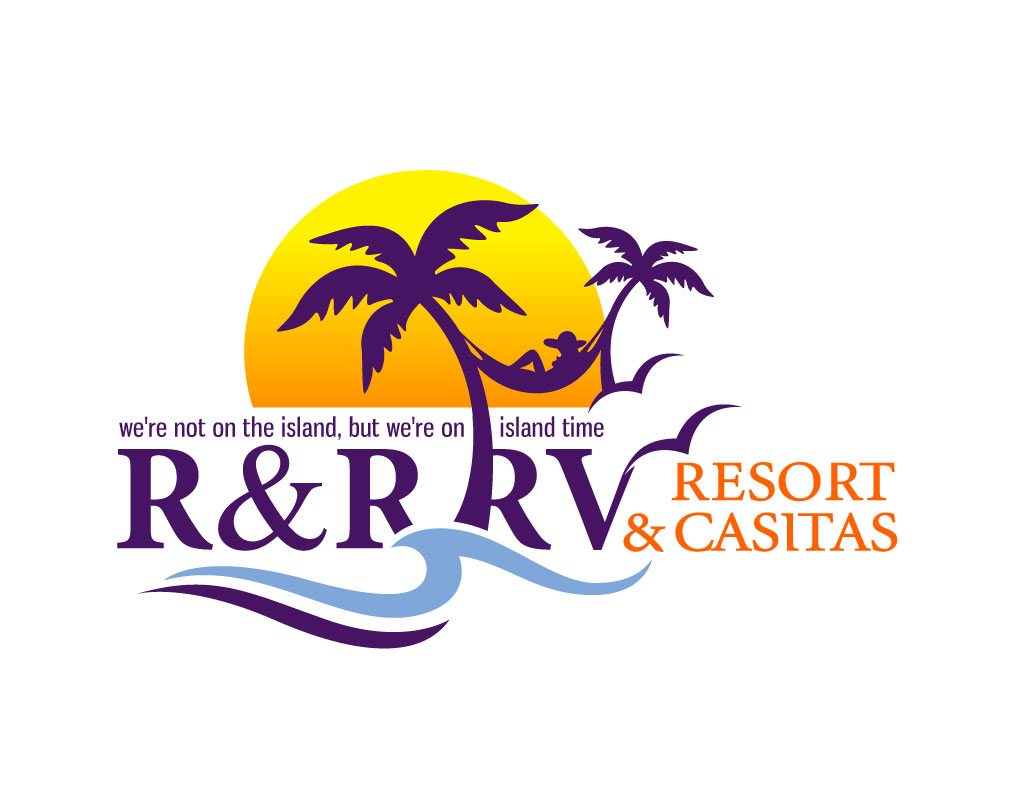 Logo Design for R&amp;R RV Resort &amp; Casitas