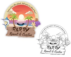 R&amp;R RV Resort &amp; Casitas entry by TinyDesign