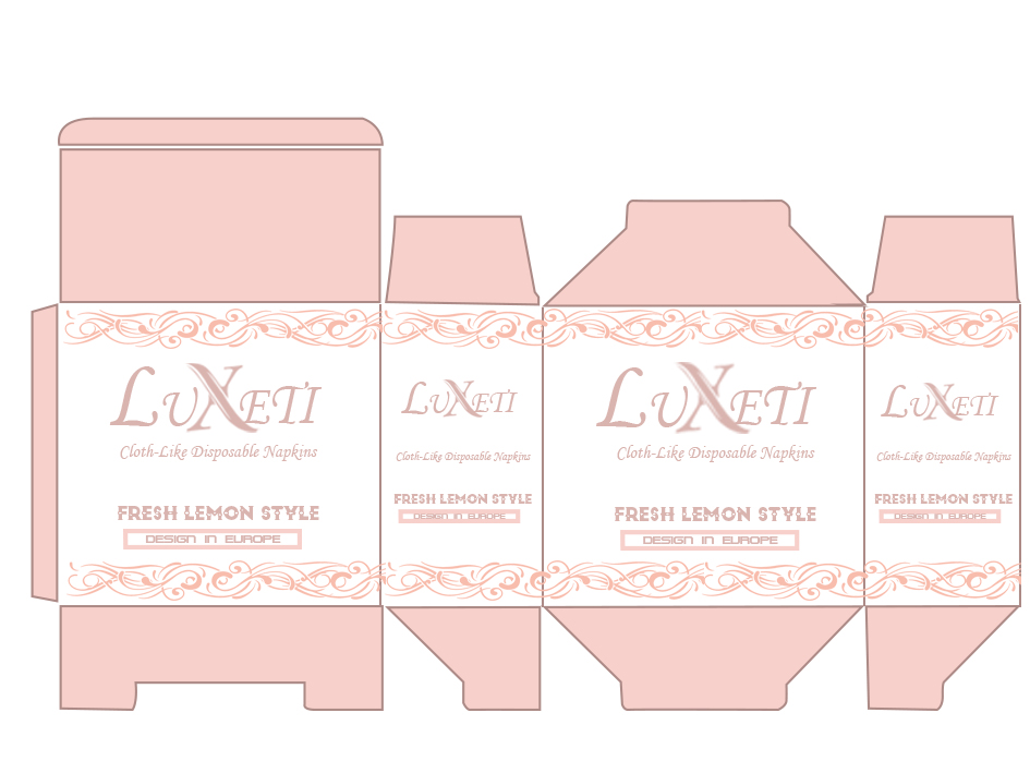 Graphic Design entry 1540430 submitted by zahaby99 to the Graphic Design for Luxeti run by kelliequ