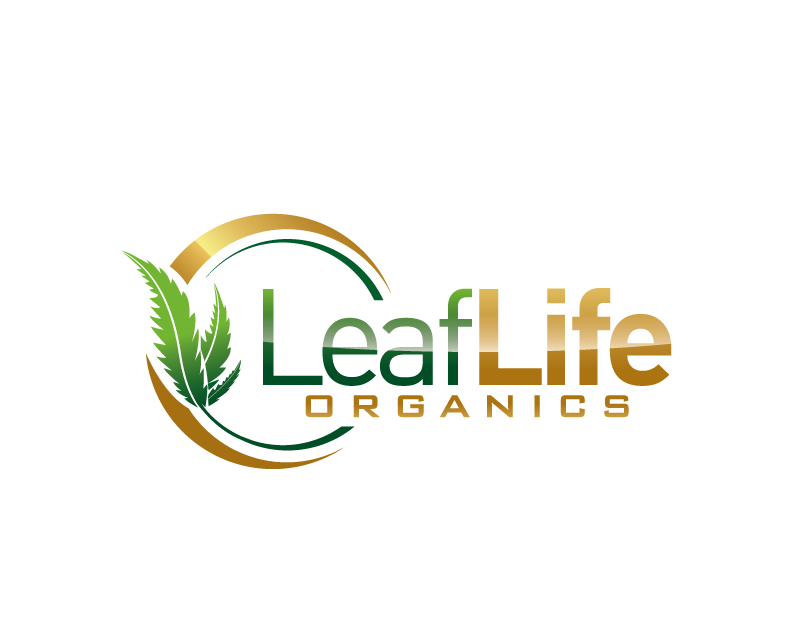 Logo Design for Leaf Life Organics