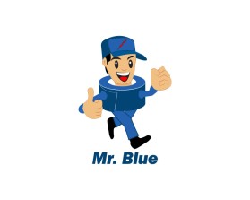 Mr. Blue    By: Electro Tape entry by RGR design