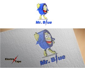 Mr. Blue    By: Electro Tape entry by cekot_art