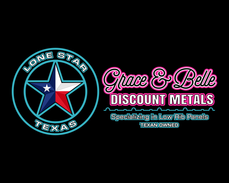 Logo Design for Grace &amp; Belle Discount Metals