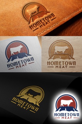 Winning entry: Hometown Meat entry by dewi